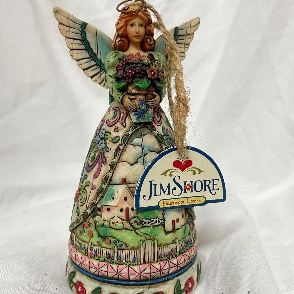 2006 Jim Shore Heartwood Creek New Beginnings Angel